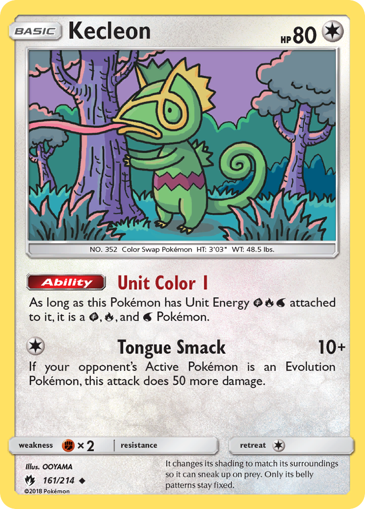 Kecleon (161/214) [Sun & Moon: Lost Thunder] | Good Games Morley