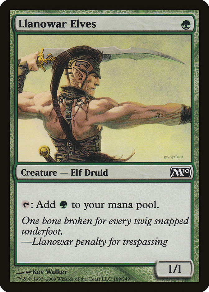 Llanowar Elves [Magic 2010] | Good Games Morley