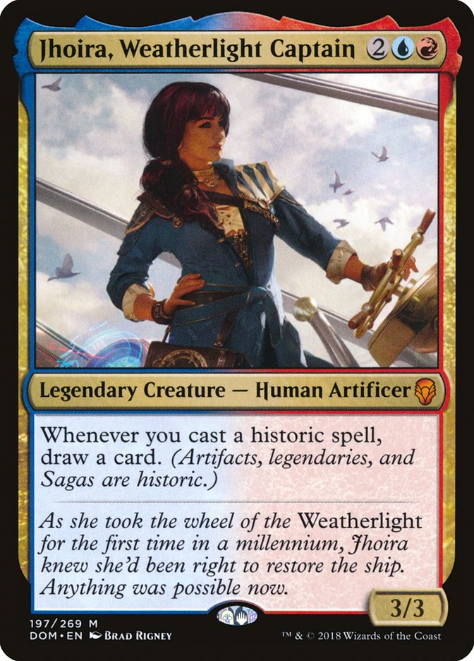 Jhoira, Weatherlight Captain [Dominaria] | Good Games Morley