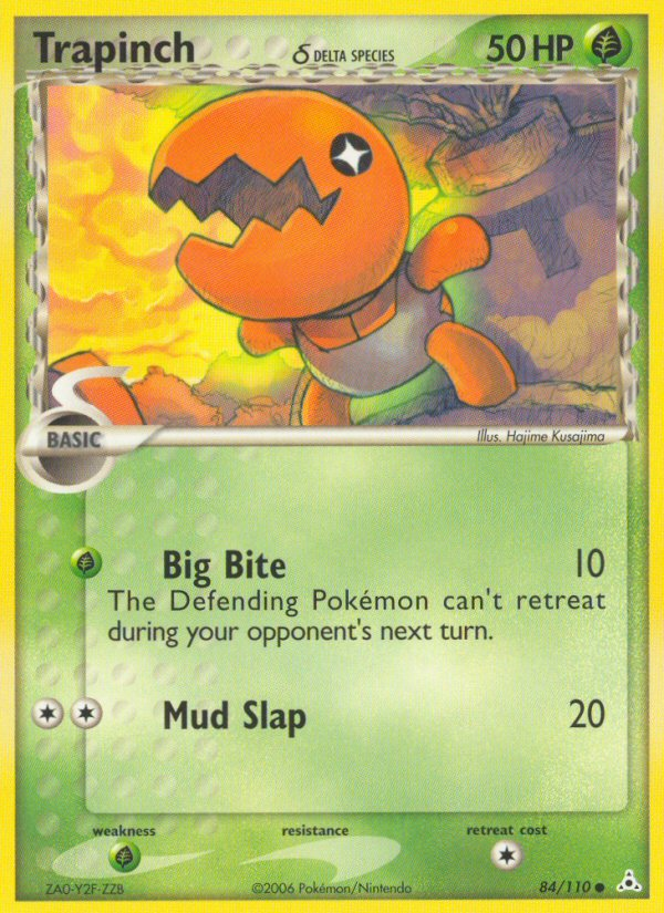 Trapinch (84/110) (Delta Species) [EX: Holon Phantoms] | Good Games Morley