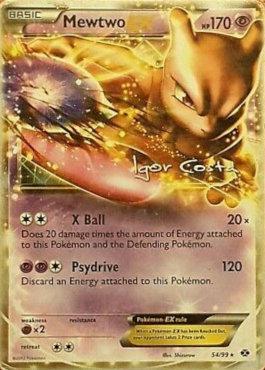 Mewtwo EX (54/99) (Pesadelo Prism - Igor Costa) [World Championships 2012] | Good Games Morley