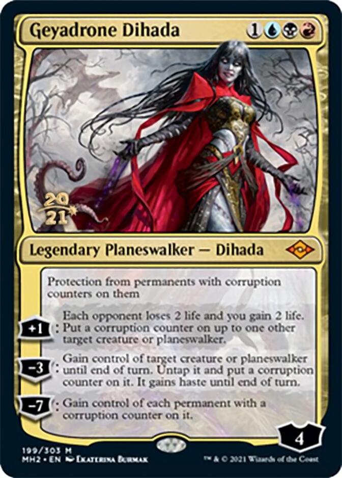 Geyadrone Dihada [Modern Horizons 2 Prerelease Promos] | Good Games Morley