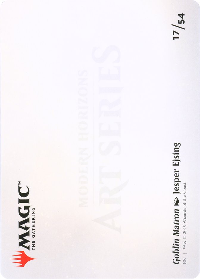 Goblin Matron // Goblin Matron [Modern Horizons Art Series] | Good Games Morley