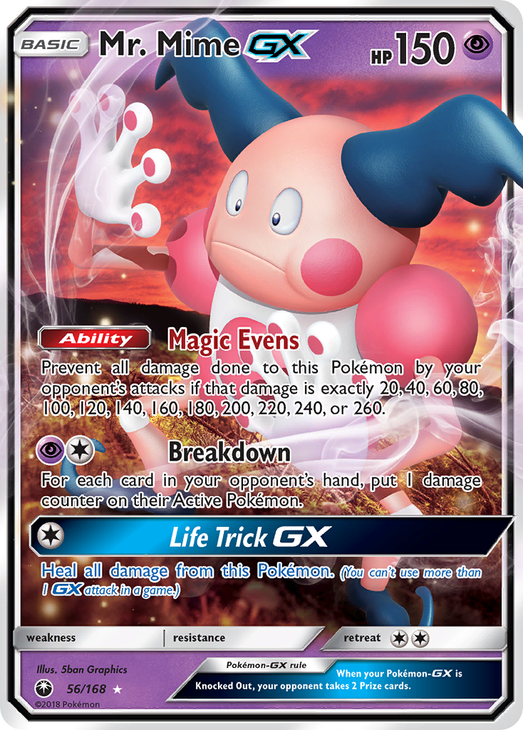 Mr. Mime GX (56/168) [Sun & Moon: Celestial Storm] | Good Games Morley