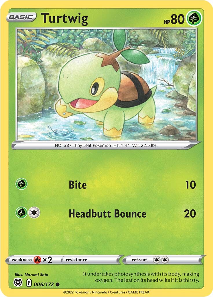 Turtwig (006/172) [Sword & Shield: Brilliant Stars] | Good Games Morley
