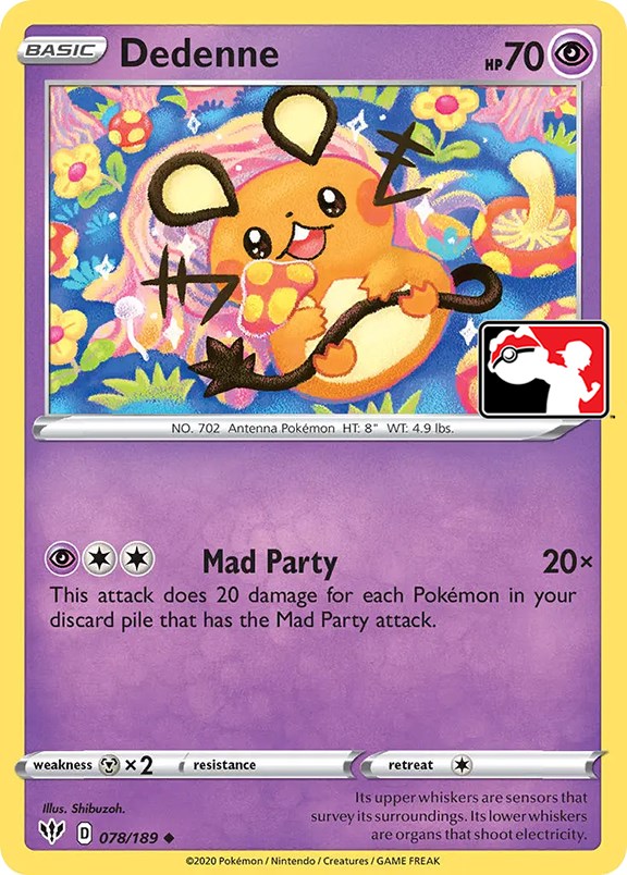 Dedenne (078/189) [Prize Pack Series One] | Good Games Morley