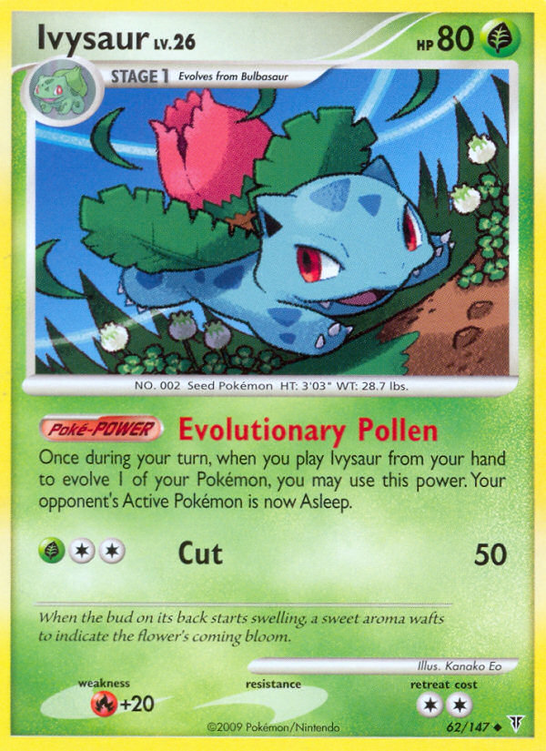 Ivysaur (62/147) [Platinum: Supreme Victors] | Good Games Morley