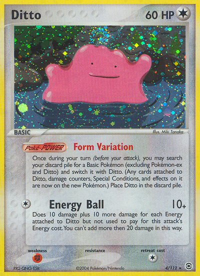Ditto (4/112) [EX: FireRed & LeafGreen] | Good Games Morley