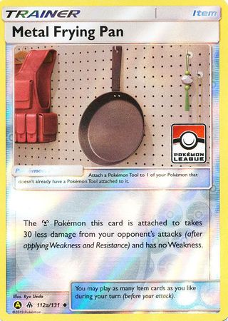 Metal Frying Pan (112a/131) (League Promo) [Sun & Moon: Forbidden Light] | Good Games Morley