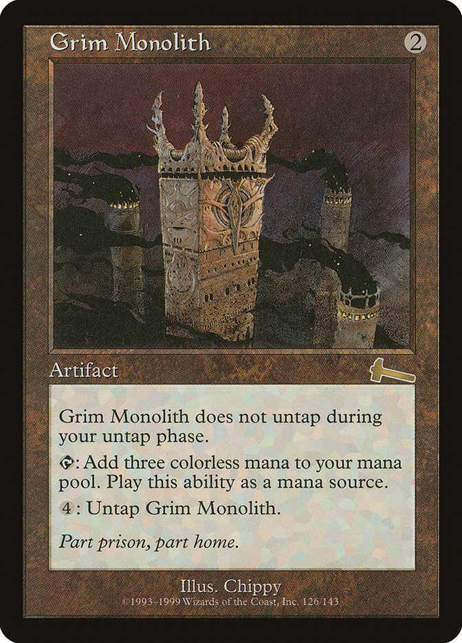 Grim Monolith [Urza's Legacy] | Good Games Morley