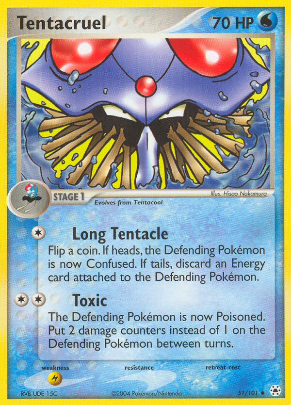Tentacruel (51/101) [EX: Hidden Legends] | Good Games Morley