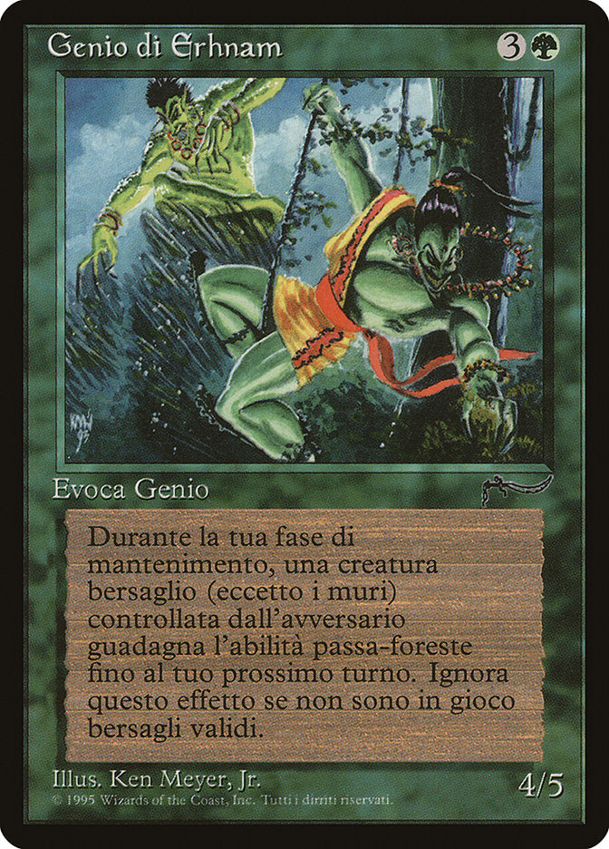 Erhnam Djinn (Italian) - "Genio di Erhnam" [Rinascimento] | Good Games Morley