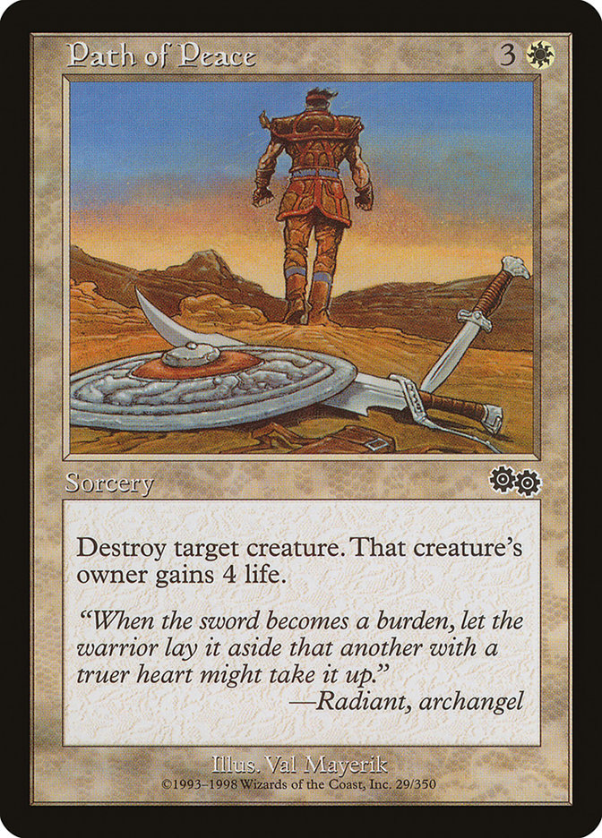 Path of Peace [Urza's Saga] | Good Games Morley