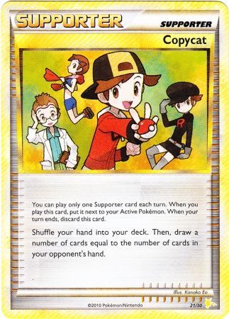 Copycat (21/30) [HeartGold & SoulSilver: Trainer Kit - Raichu] | Good Games Morley