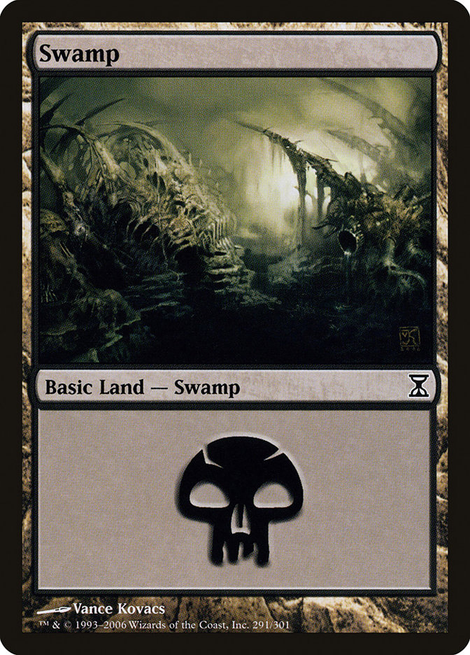 Swamp (291) [Time Spiral] | Good Games Morley