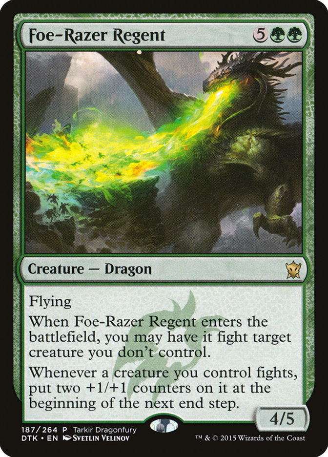 Foe-Razer Regent [Tarkir Dragonfury] | Good Games Morley