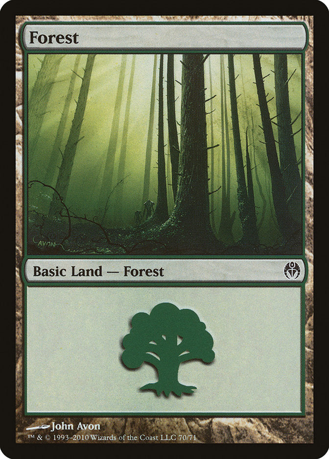 Forest (70) [Duel Decks: Phyrexia vs. the Coalition] | Good Games Morley
