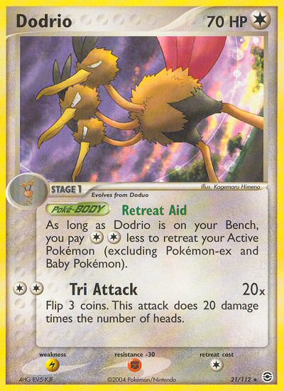 Dodrio (21/112) [EX: FireRed & LeafGreen] | Good Games Morley
