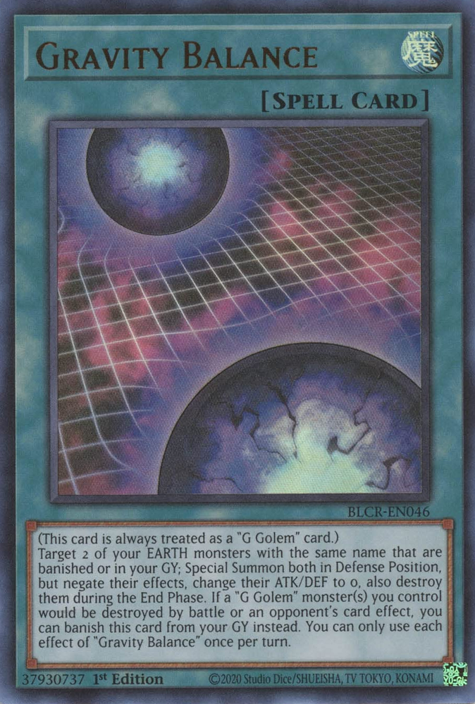 Gravity Balance [BLCR-EN046] Ultra Rare | Good Games Morley