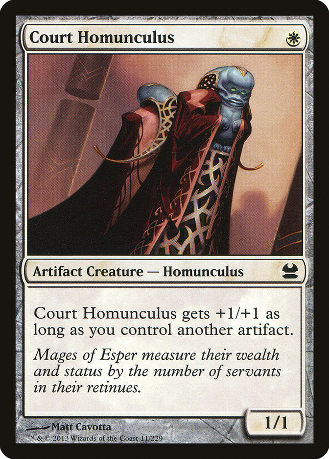 Court Homunculus [Modern Masters] | Good Games Morley