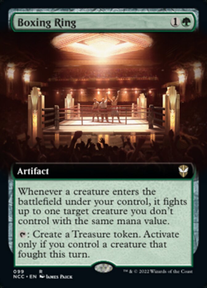 Boxing Ring (Extended Art) [Streets of New Capenna Commander] | Good Games Morley