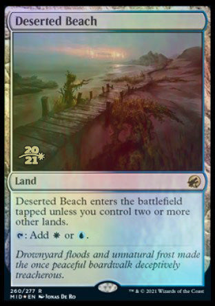 Deserted Beach [Innistrad: Midnight Hunt Prerelease Promos] | Good Games Morley