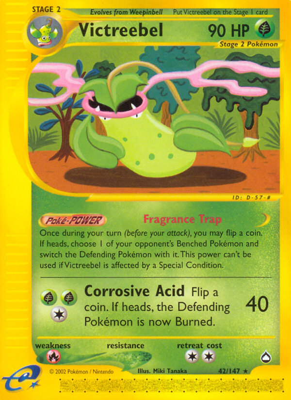 Victreebel (42/147) [Aquapolis] | Good Games Morley
