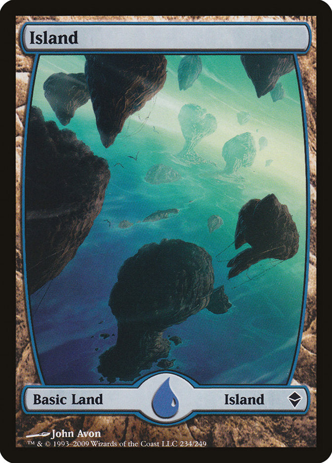 Island (234) [Zendikar] | Good Games Morley