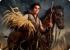 Ambitious Farmhand Art Card [Innistrad: Midnight Hunt Art Series] | Good Games Morley