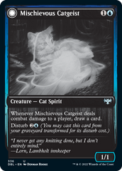 Mischievous Catgeist // Catlike Curiosity [Innistrad: Double Feature] | Good Games Morley