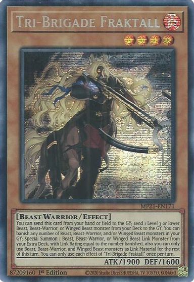 Tri-Brigade Fraktall [MP21-EN171] Prismatic Secret Rare | Good Games Morley