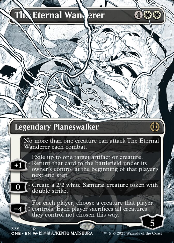 The Eternal Wanderer (Borderless Manga) [Phyrexia: All Will Be One] | Good Games Morley
