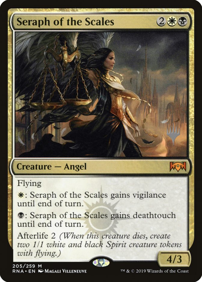 Seraph of the Scales (Promo Pack) [Ravnica Allegiance Promos] | Good Games Morley