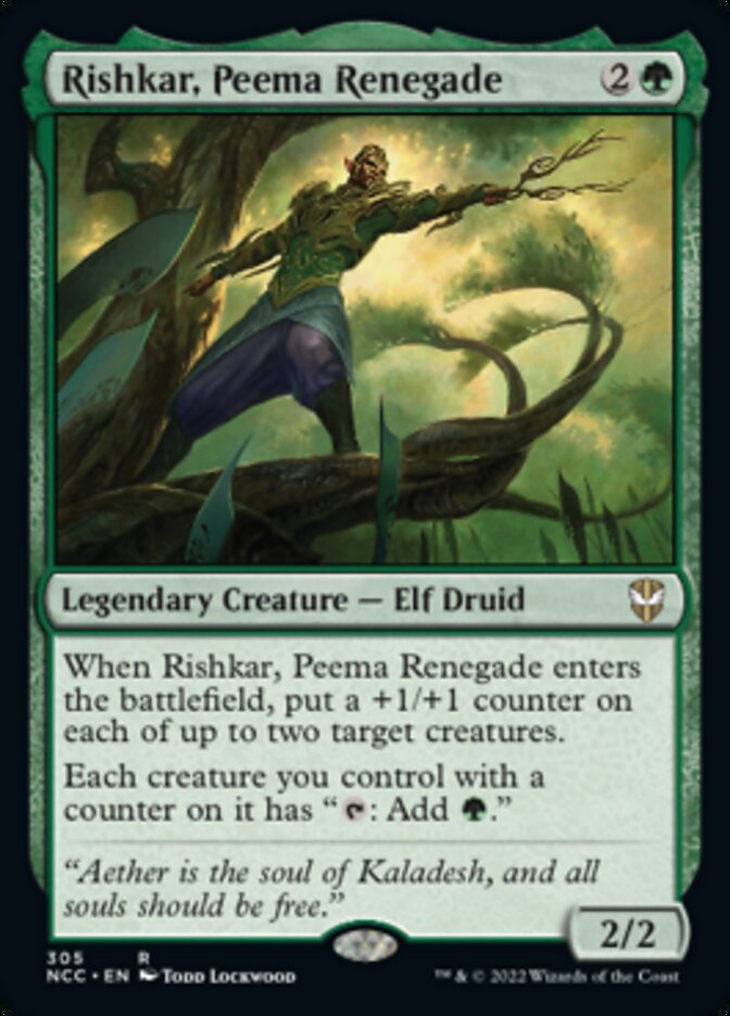 Rishkar, Peema Renegade [Streets of New Capenna Commander] | Good Games Morley