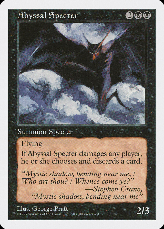 Abyssal Specter [Fifth Edition] | Good Games Morley