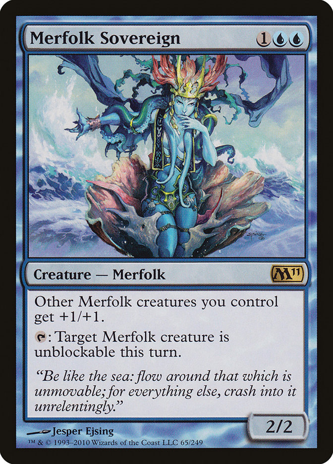 Merfolk Sovereign [Magic 2011] | Good Games Morley