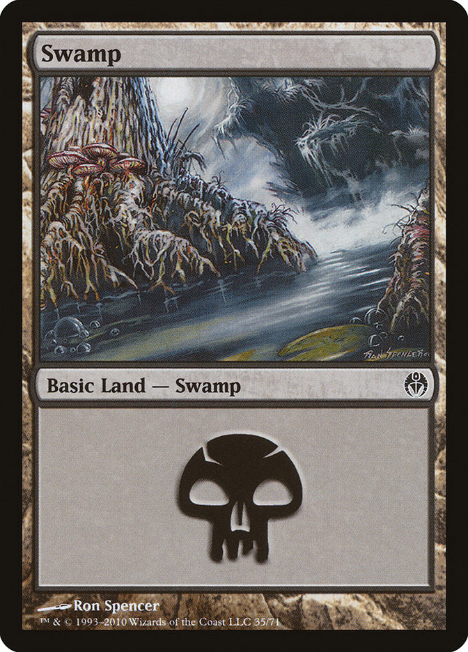 Swamp (35) [Duel Decks: Phyrexia vs. the Coalition] | Good Games Morley