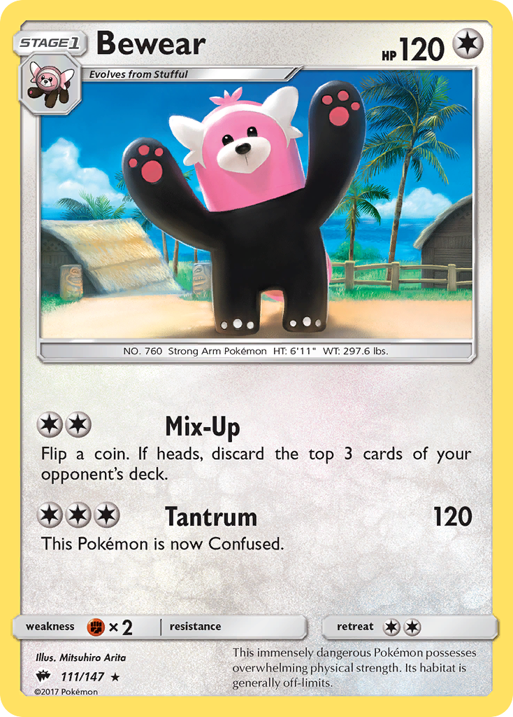 Bewear (111/147) [Sun & Moon: Burning Shadows] | Good Games Morley