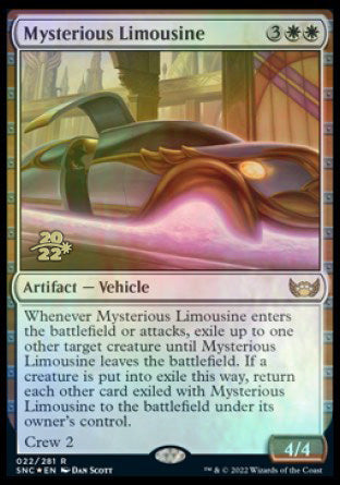 Mysterious Limousine [Streets of New Capenna Prerelease Promos] | Good Games Morley