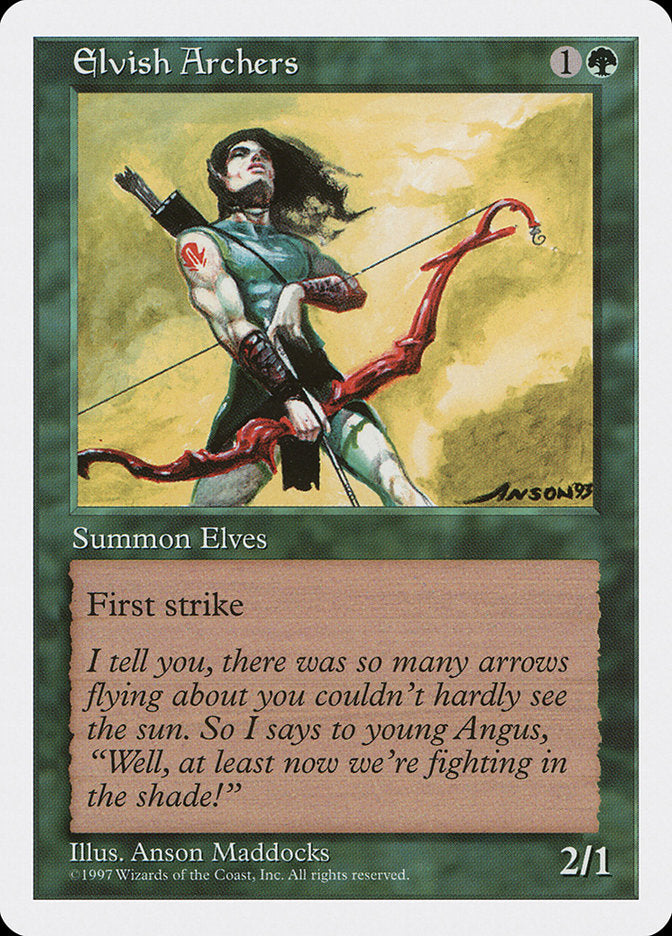 Elvish Archers [Fifth Edition] | Good Games Morley