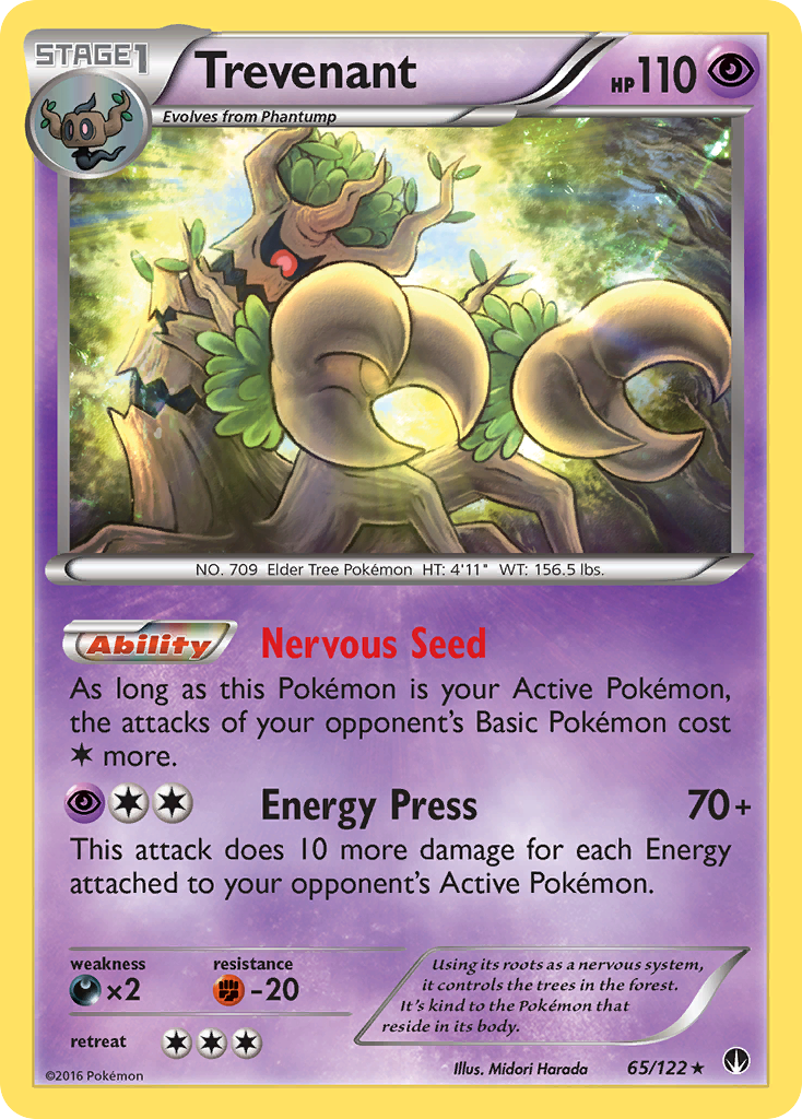 Trevenant (65/122) [XY: BREAKpoint] | Good Games Morley