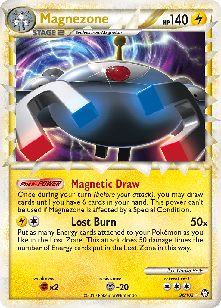 Magnezone (96/102) [HeartGold & SoulSilver: Triumphant] | Good Games Morley