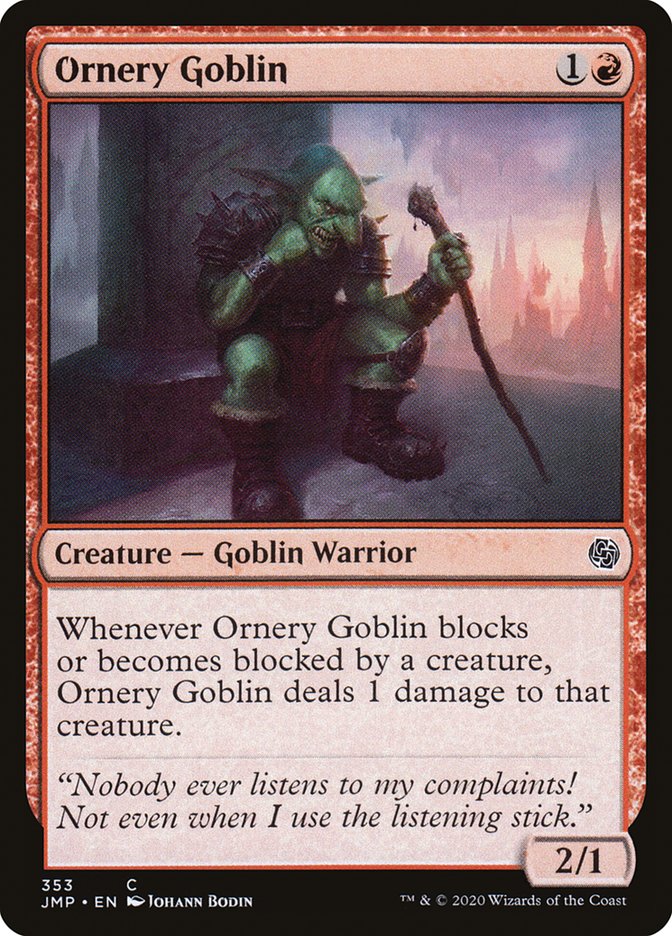 Ornery Goblin [Jumpstart] | Good Games Morley
