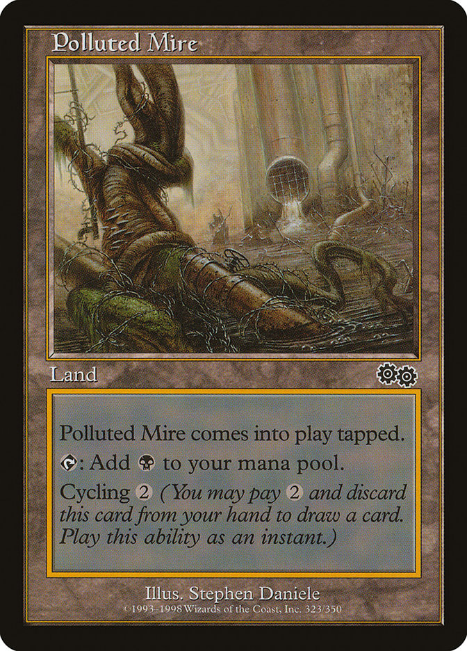 Polluted Mire [Urza's Saga] | Good Games Morley