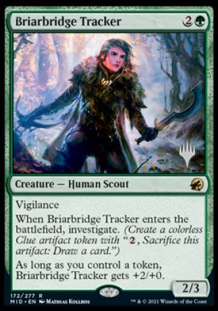 Briarbridge Tracker (Promo Pack) [Innistrad: Midnight Hunt Promos] | Good Games Morley