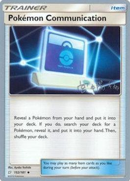 Pokemon Communication (152/181) (Pikarom Judge - Haruki Miyamoto) [World Championships 2019] | Good Games Morley