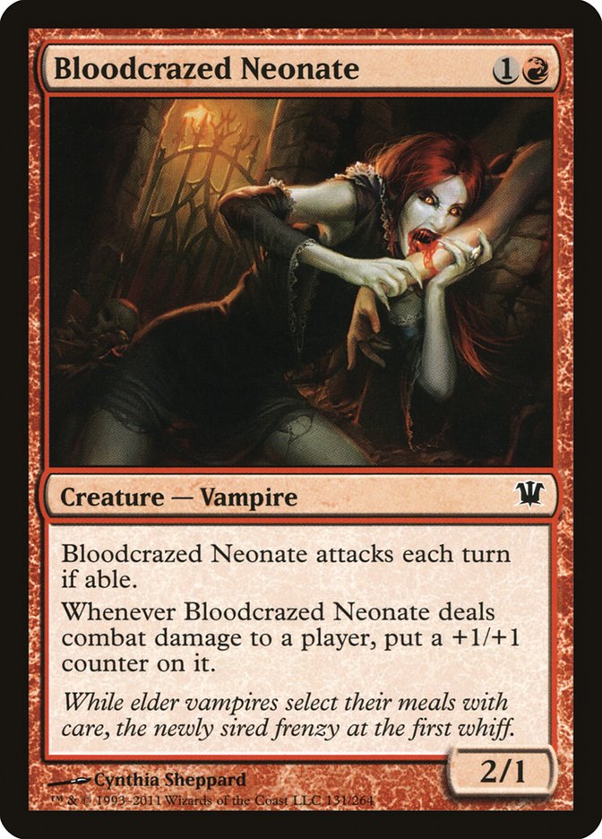 Bloodcrazed Neonate [Innistrad] | Good Games Morley