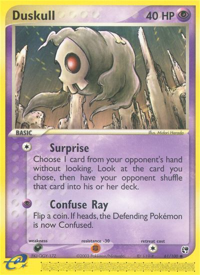 Duskull (61/100) [EX: Sandstorm] | Good Games Morley