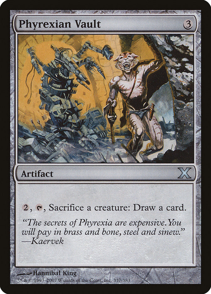 Phyrexian Vault [Tenth Edition] | Good Games Morley