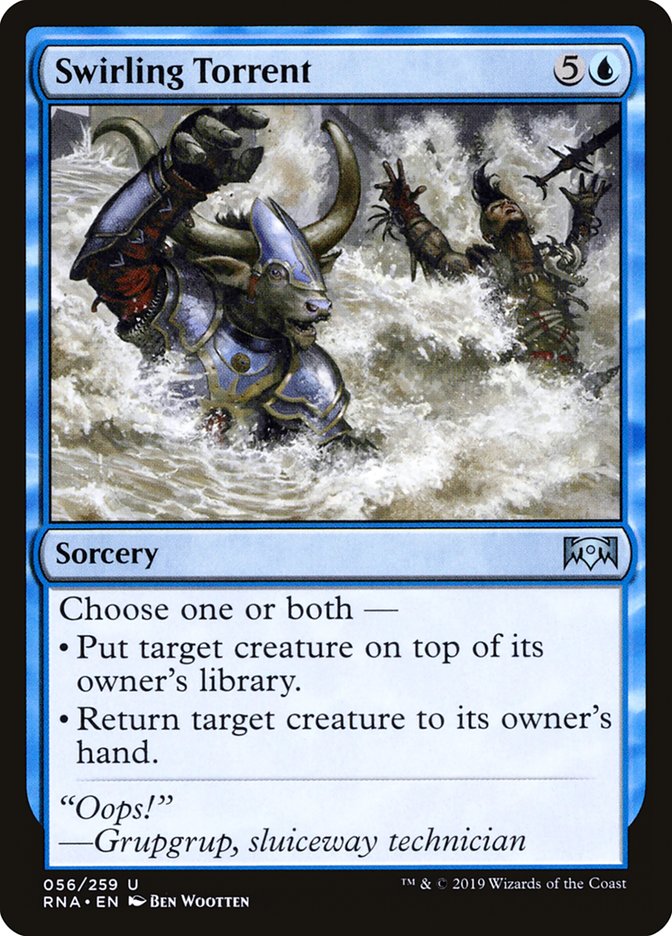 Swirling Torrent [Ravnica Allegiance] | Good Games Morley